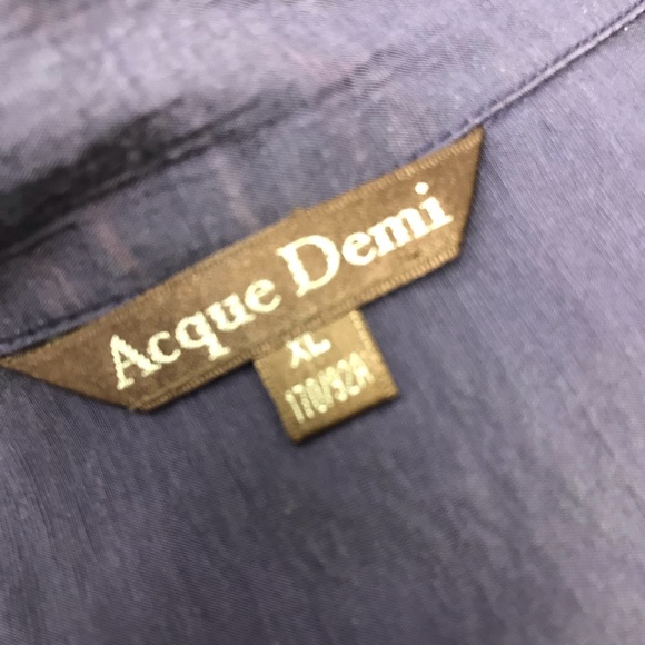 Asymmetrical Dark Purple Short Sleeve Blouse - Picture 6 of 11